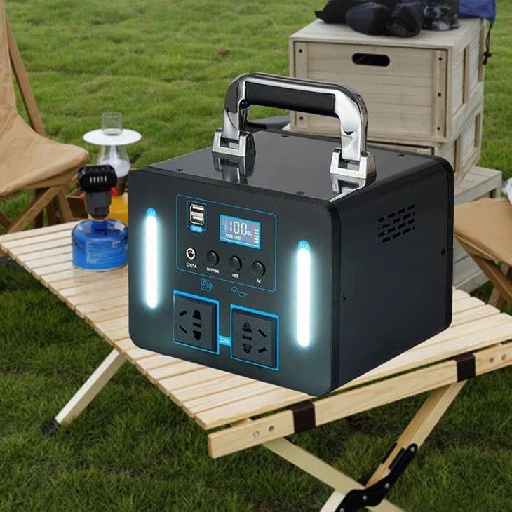 portable solar power supply for camping